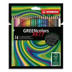 Crayon Couleur-GREENCOLOR--24 ARTY